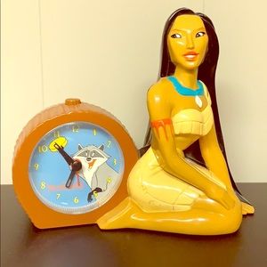 Pocahontas clock
